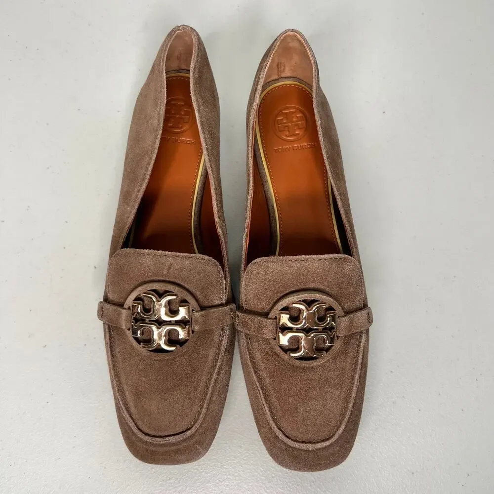 Tory Burch Miller Suede Loafers Size 7